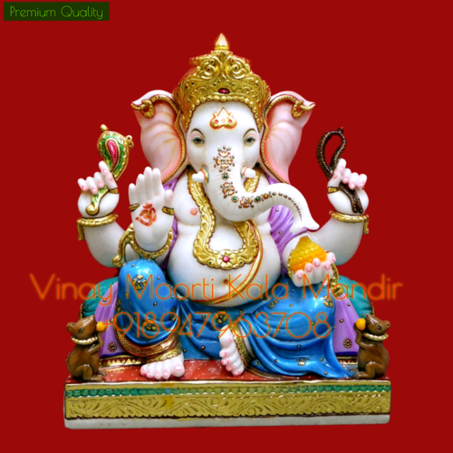 Ganesh Ji Marble Murti
