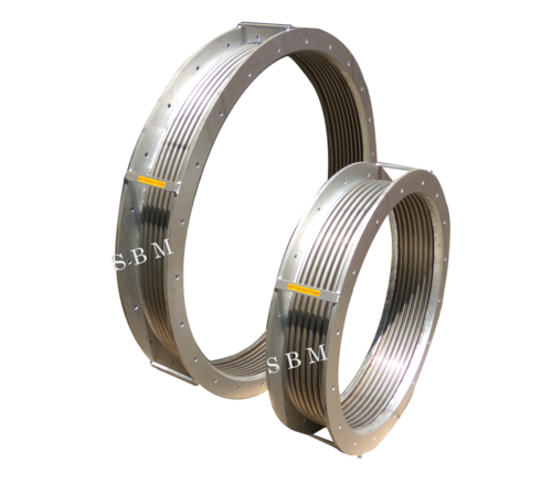Blower Bellow - Stainless Steel, ID 50MM to 1500MM, Silver Color | High Temperature Resistance Up to 750Â°C, Low Maintenance, Round Shape