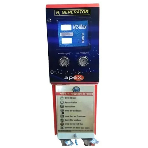 Nitrogen Tyre Inflator - 70 Litre Storage Tank, Auto Inflate/Re-inflate Mode, Large Graphic Dual Display, User Friendly With Wireless Remote Control