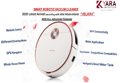 Velway Robotic Smart Vacuum Cleaner
