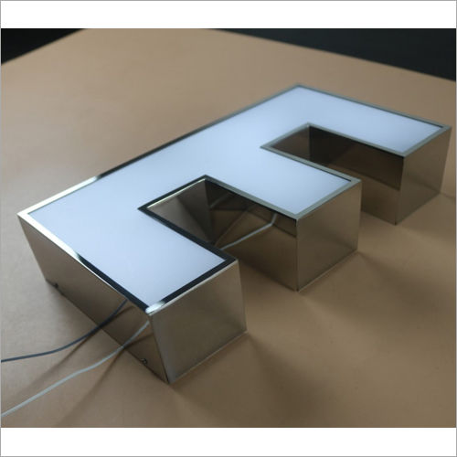 Ss Steel Acrylic Letter Board