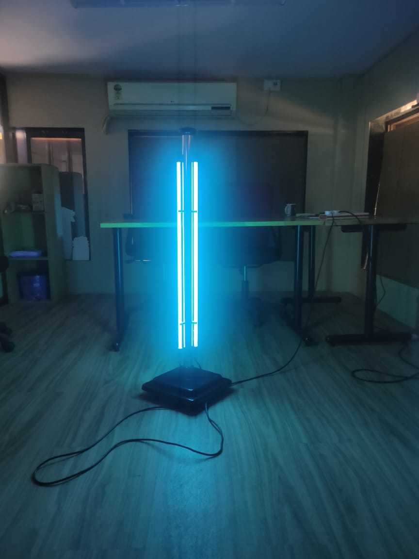 IR Remote operated UV C ROOM sterilizer UV stand UV C sanitizer stand  UV room sanitizer