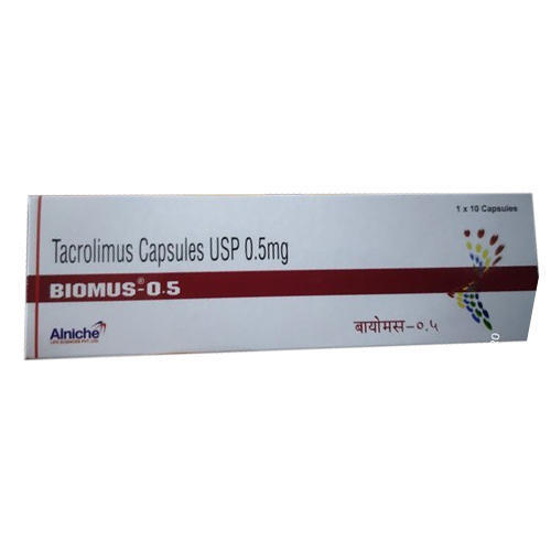 Biomus 0.5Mg Tacrolimus Capsules Ingredients: Bupivacaine
