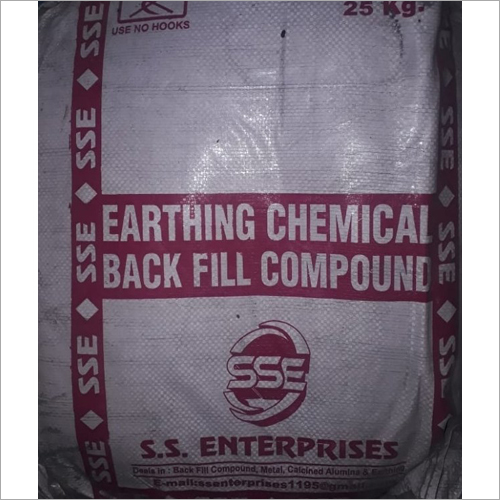25 Kg Earthing Chemical Back Fill Compound Application: Industrial