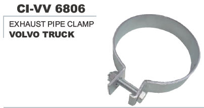 Exhaust Pipe Clamp Volvo Truck Vehicle Type: 4 Wheeler