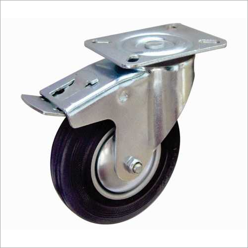 rubber castor wheel