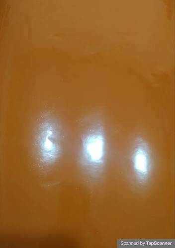 Gloss Orange Texture Back Mobile Skin Material