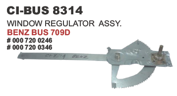 Window Regulator Handle Assy Benz Bus