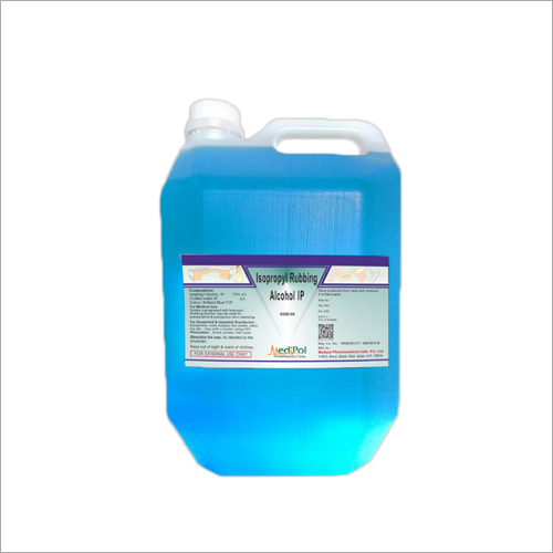 4500 ML Isopropyl Rubbing Alcohol IP Sanitizer