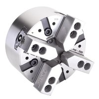 Unnat 4 Jaw Power Operated Chucks With Closed Centre