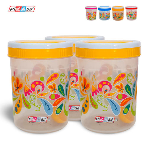 Red Cozy Dc 1600 Container (3 Pc Set)