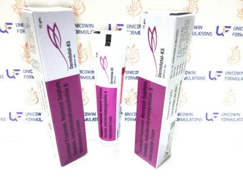 Clobetasol Propionate, Neomycin  Sulphate, Tolnaftate, Iodochlorohydroxyquinoline  And Ketoconazole Cream