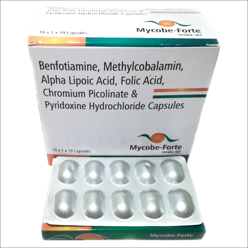 BENFOTIAMINE, METHYLCOBALAMIN, ALPHA LIPOIC ACID, FOLIC ACID, CHROMIUM PICOLINATE & PYRIDOXINE HYDROCHLORIDE CAPSULES