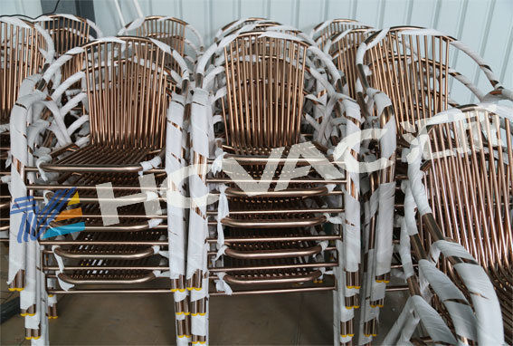 HCVAC Golden Stainless Steel Pipe/Tube/Furniture PVD Coating Machine Plant