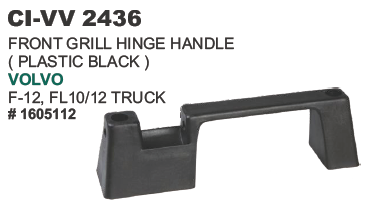 Front Grill Hinge Handle Volvo Truck - Durable Steel Construction | 4 Wheeler Compatibility, Warranty Included, Excellent Fit & Functionality