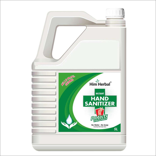 5 Ltr Him Herbal Hand Sanitizer