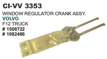 Window Regulator Crank Assy Volvo Truck Vehicle Type: 4 Wheeler