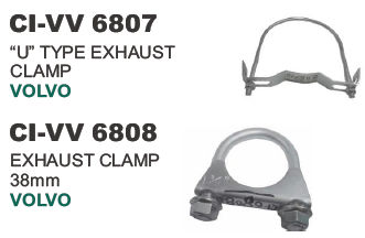 U Type Exhaust Clamp Volvo Truck