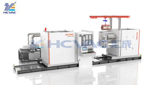 Hcvac Ito Azo Roll To Roll Thin Film Web Coating Machine For Solar Cell, Touch Screen - Coating Head: Gravure Roller