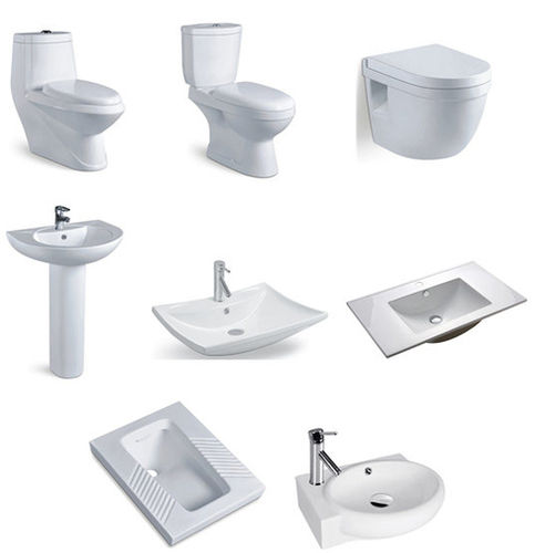 White Bathroom Sanitary Wares