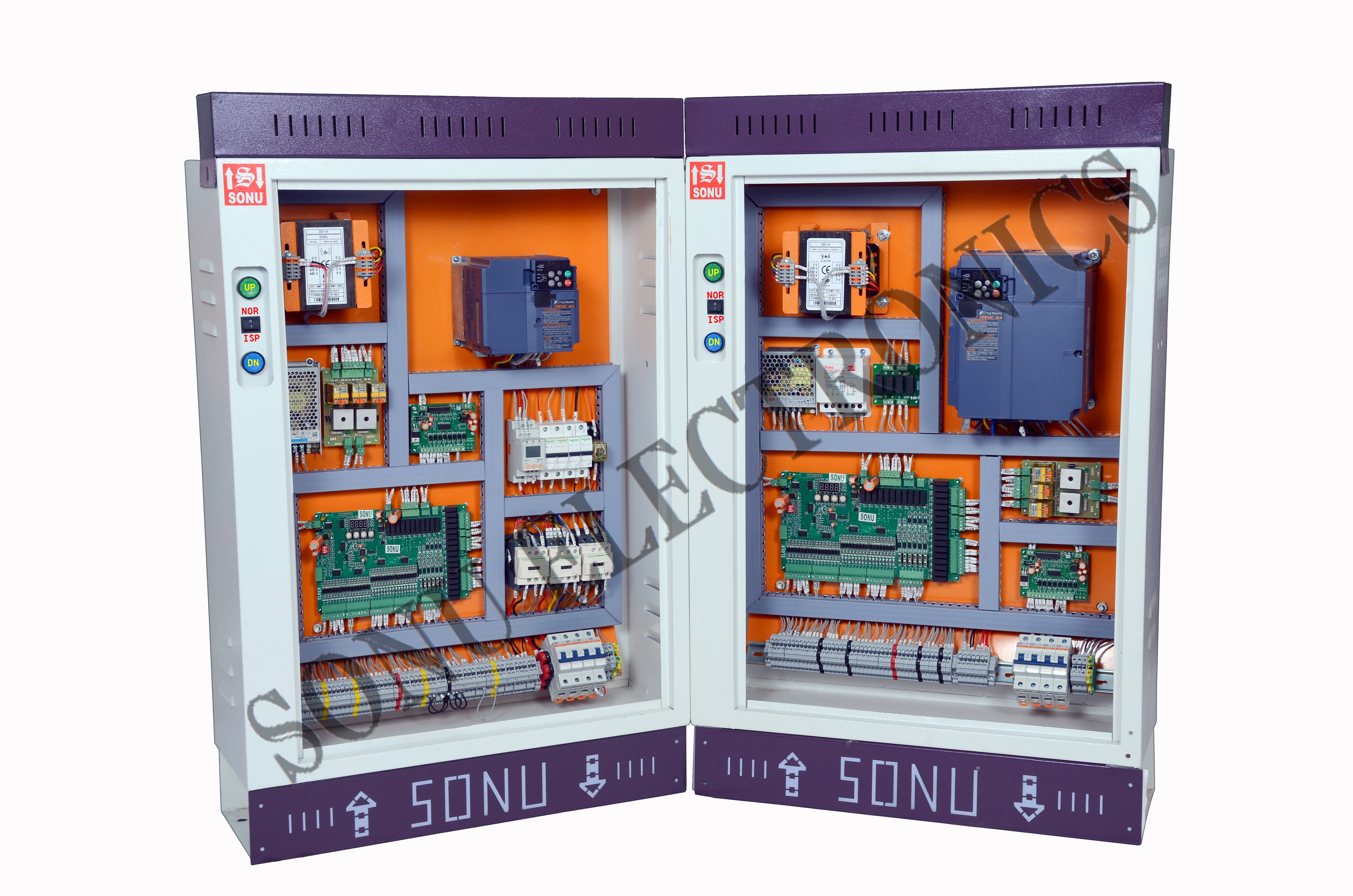 Auto Door And Manual Door Programmable Control Panel