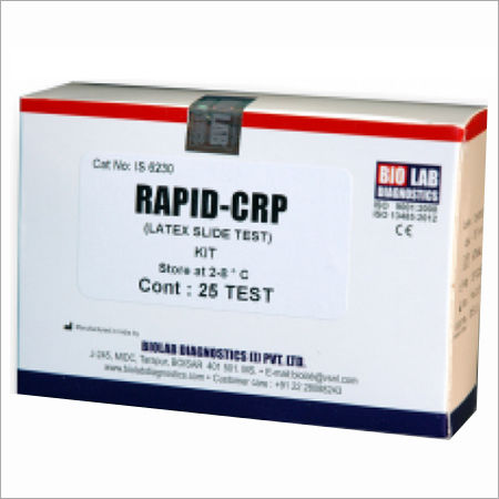 Rapid CRP (Latex Slide Test)