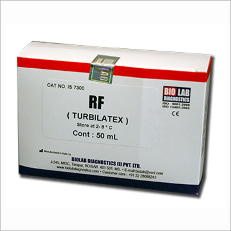 Rf Turbilatex (Rheumtoid Factor)