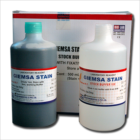 Geimsa Stain Kit (With Buffer 10x & Easyfix Spray)
