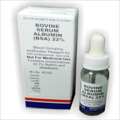 22 Percent Bovine Serum Albumin