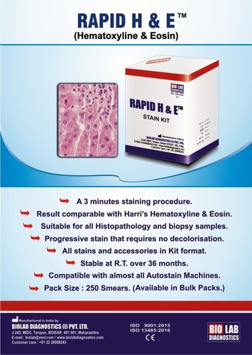Rapid H And E stain Kit By Bio Lab Diagnostics India Private Limited