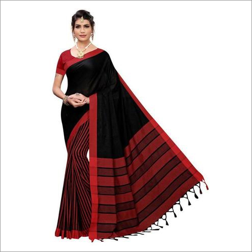 FANCY SILK WITH LATKAN SAREE
