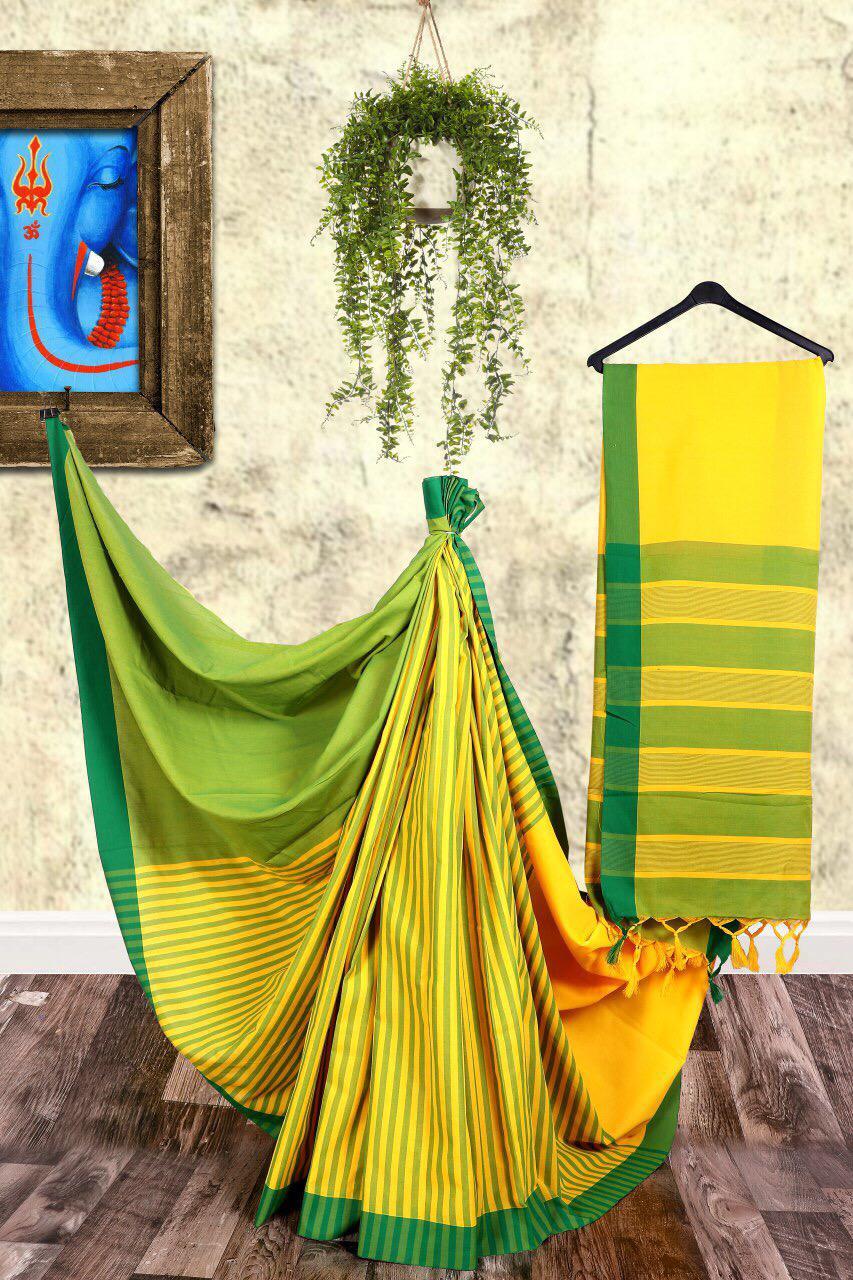 FANCY SILK WITH LATKAN SAREE