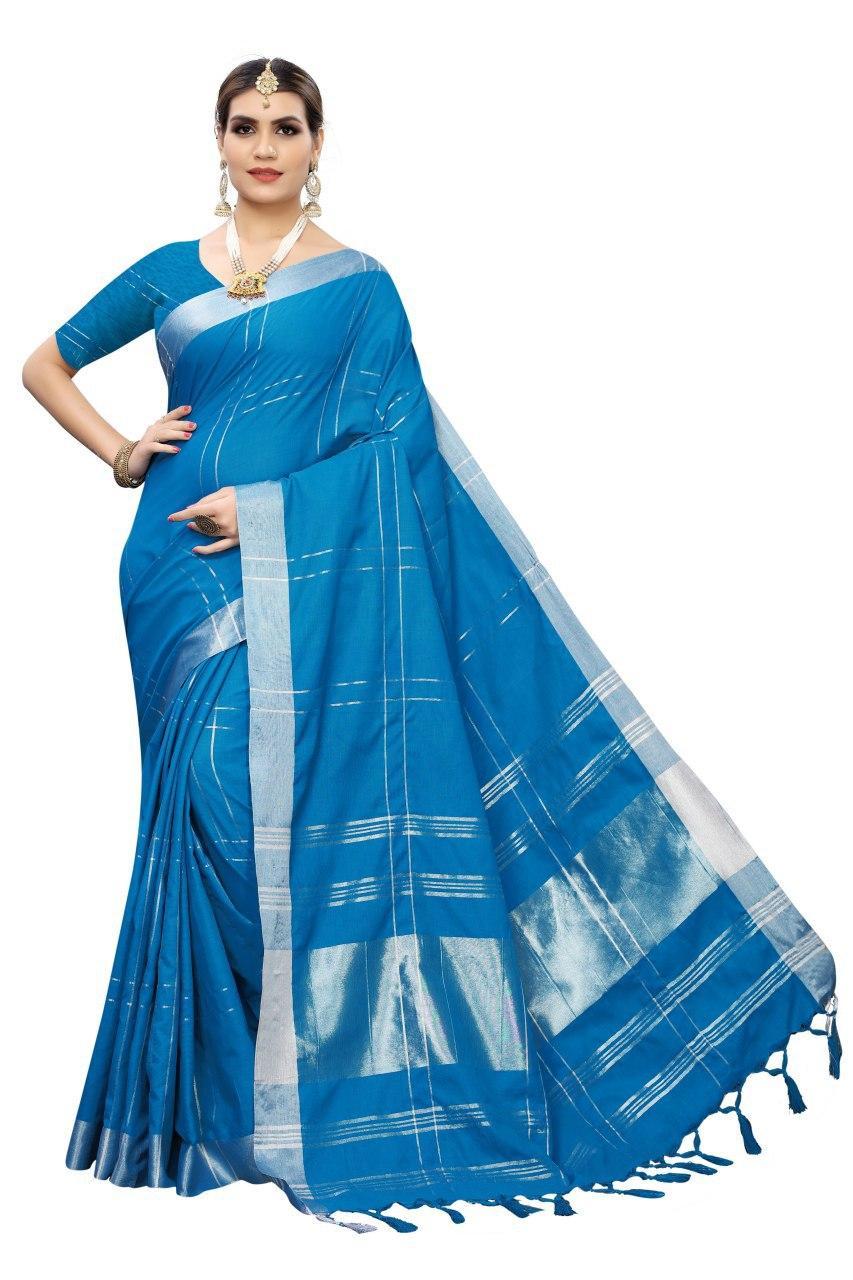 LADIES DAILY WEAR KALAMKARI PRINTED  SAREE