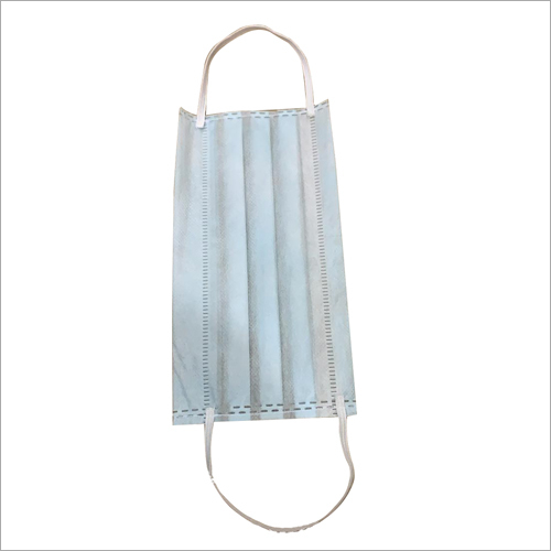 3 Ply Face Mask - Non-Woven Fabric, Standard Size | Lightweight Design, Comfortable Ear Loops, Unisex, Ideal for Hospital and Clinic Use