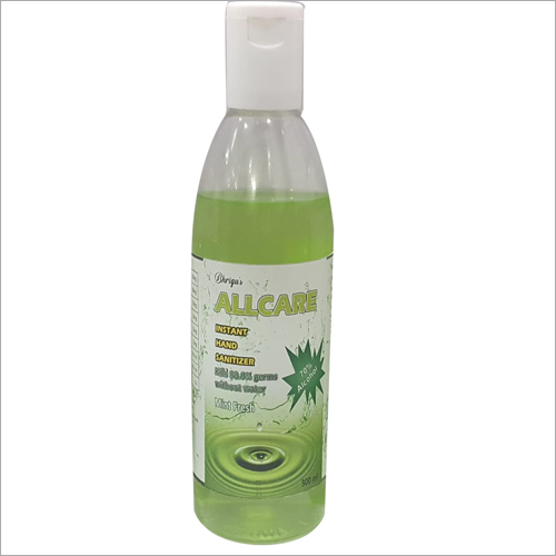 300 ml Mint Fragrance Hand Sanitizer - Mint Scented, 300 ml Size, Anti-Allergic Formula for Adults & Children, Ideal for Hospitals & Households