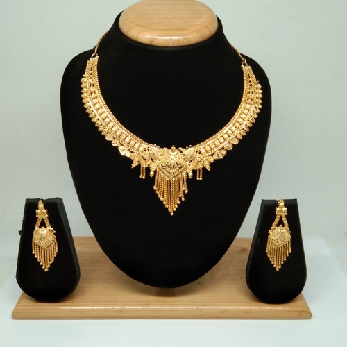 18K Gold plating Forming Necklace Set