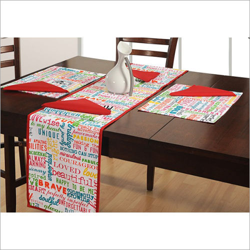 Printed Table Cloth Runner
