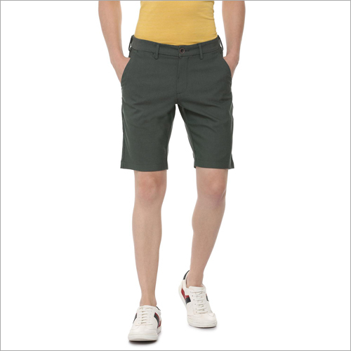 Mens Plain Shorts - Cotton, S/M/L Sizes | Plain Dyed, Beaded Closure, Ideal for Casual Outings and Travel
