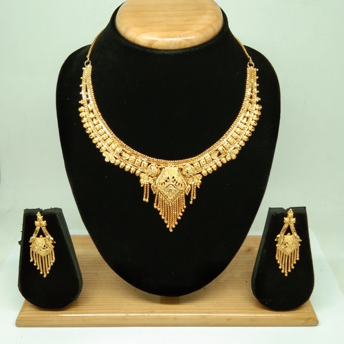 Gold Forming Necklace Set for Women & Girls
