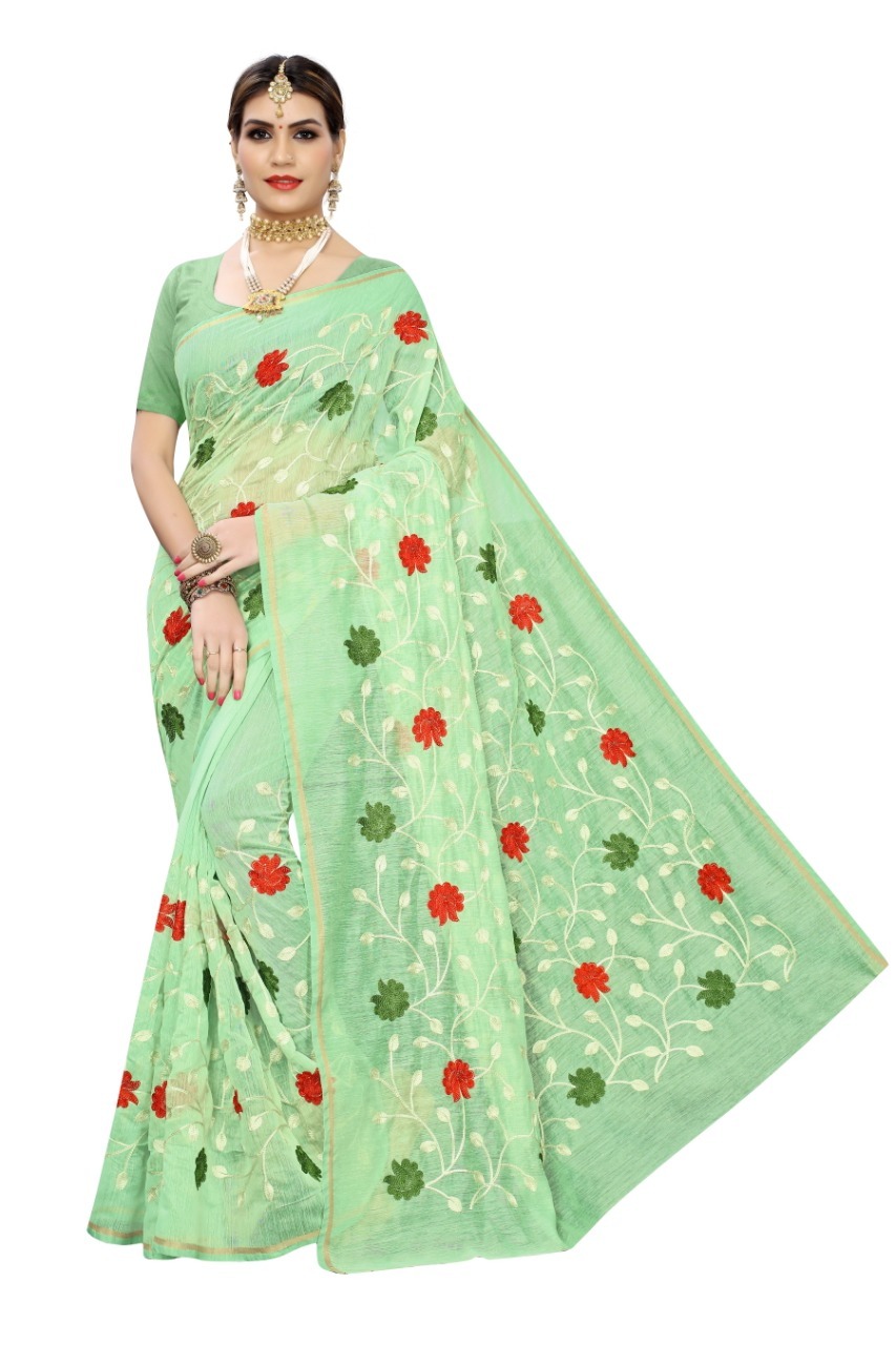 LADIES DAILY WEAR EMROIDERY COTTON