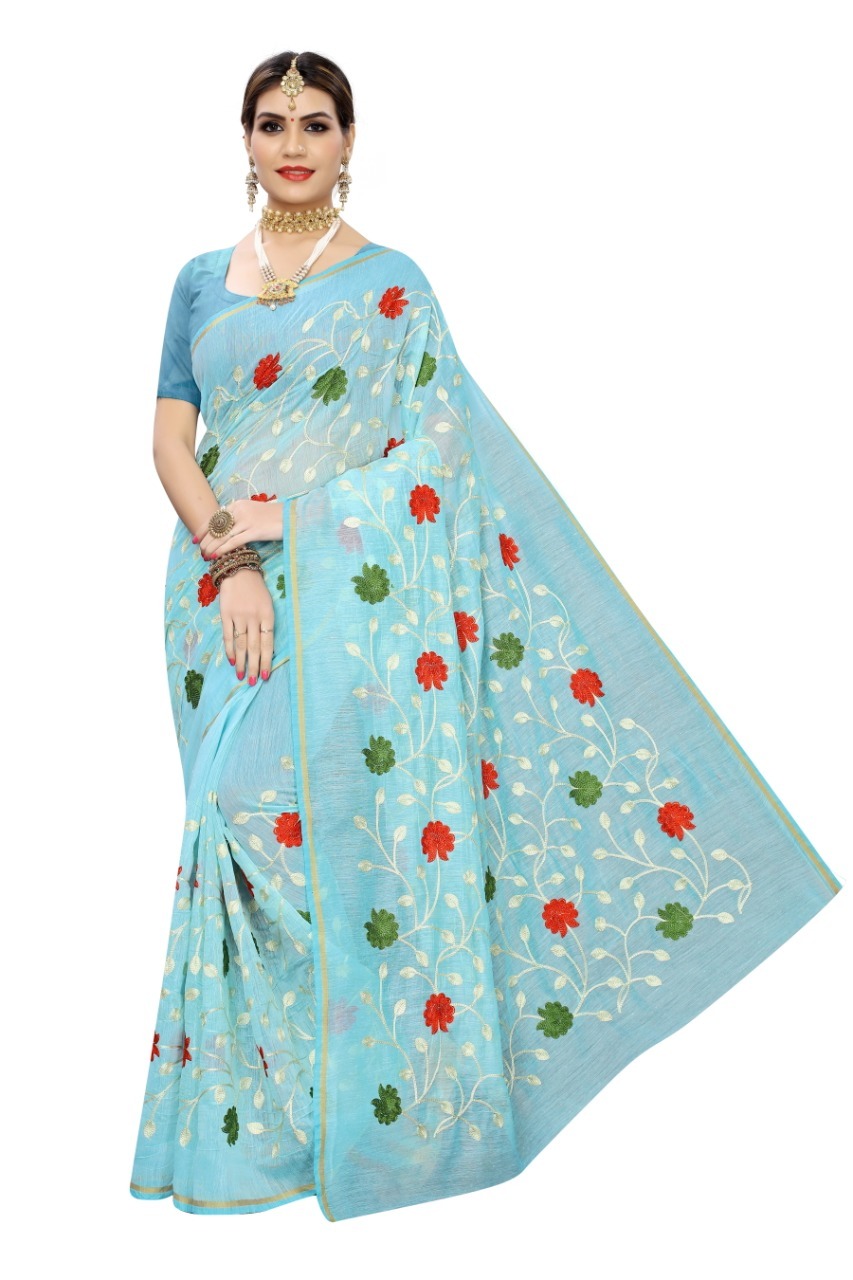 LADIES DAILY WEAR EMROIDERY COTTON
