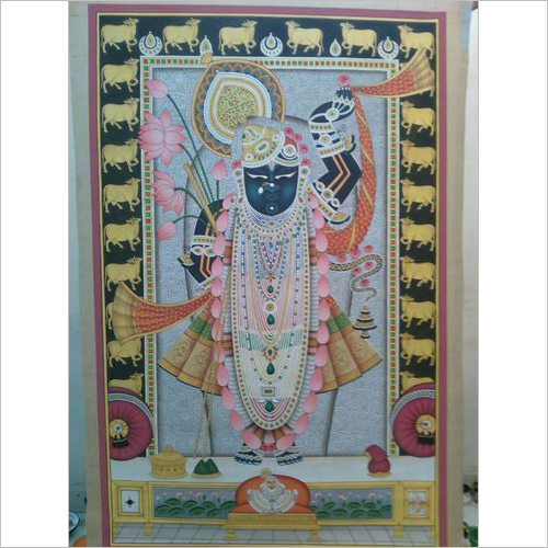 Shrinathji Rajbhog Painting By SHREE ART WORKSHOP