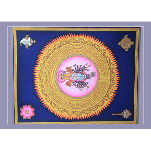 Shrinathji Sudershan Chakra Painting
