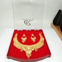 18k Gold Forming Necklace Set for women