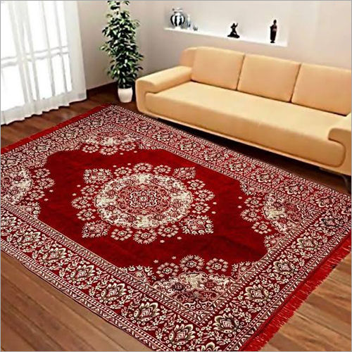 Chenille Floor Carpet 5X7 Non-Slip