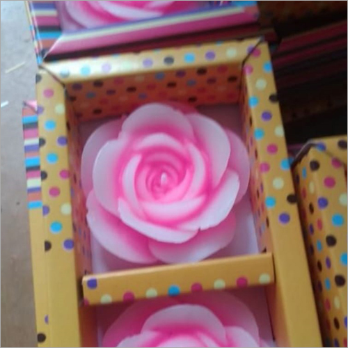 Rose Flower Candle