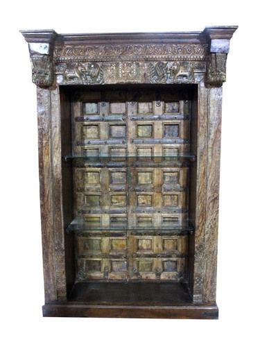 Antique Door Bookshelf