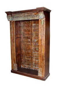 Antique Door Bookshelf