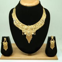 Gold Forming necklace set for women & girls