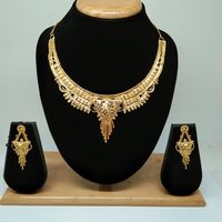 New Attractive golden Color Necklace Set